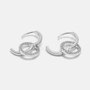 Fashion Simple Circle Goldplated Zircon Earringspicture13