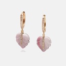 fashion copper leaf earrings wholesalepicture8
