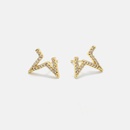 fashion half of star zircon earrings wholesalepicture10