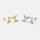 fashion half of star zircon earrings wholesalepicture13