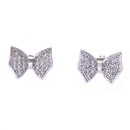 fashion goldplated zircon bows earringspicture9