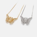 wholesale fashion hollow butterfly clavicle pendant goldplated necklacepicture13