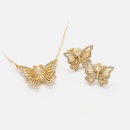 wholesale fashion hollow butterfly clavicle pendant goldplated necklacepicture15