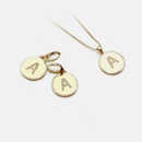 fashion zircon pendant necklace earrings setpicture11