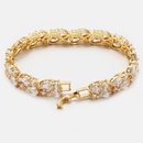 wholesale fashion shiny goldplated zircon braceletpicture8