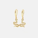 fashion goldplated zircon creative snake earringspicture11