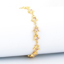 fashion geometric full diamond zircon copper bracelet setspicture26