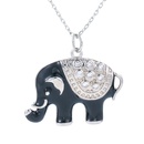 Korean elephant pendant copper necklacepicture7