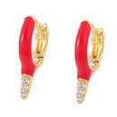 fashion oil drop enamel copper earringspicture14