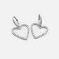 fashion style cubic zirconia heartshaped earringspicture13