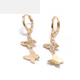 Fashion long zircon butterfly tassel earrings wholesalepicture16