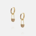 Korean style simple creative color pin earringspicture13