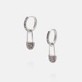 Korean style simple creative color pin earringspicture14