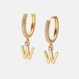 classic fashion glossy letter earrings wholesalepicture15