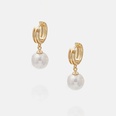 fashion goldplated pearl earrings wholesalepicture13