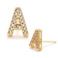 fashion diamond DIY letter earrings wholesalepicture21