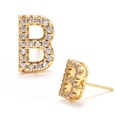 fashion diamond DIY letter earrings wholesalepicture23
