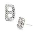 fashion diamond DIY letter earrings wholesalepicture24