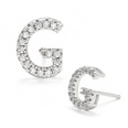 fashion diamond DIY letter earrings wholesalepicture34