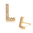fashion diamond DIY letter earrings wholesalepicture43