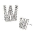fashion diamond DIY letter earrings wholesalepicture66