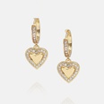 fashion heartshaped pendant copper necklace earrings setpicture16