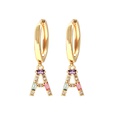 fashion style mixed color letter earrings wholesalepicture13