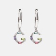 fashion style mixed color letter earrings wholesalepicture26