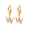fashion style mixed color letter earrings wholesalepicture57
