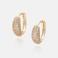 fashion goldplated color zircon earrings wholesalepicture16