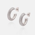 fashion simple goldplated color zircon earringspicture14