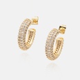 fashion simple goldplated color zircon earringspicture16