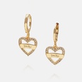 Korean heartshaped copper necklace earrings setpicture16
