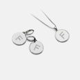 fashion zircon pendant necklace earrings setpicture48
