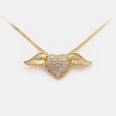fashion new style heartshaped Angel Wing Pendant Necklacepicture13