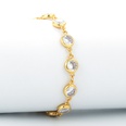 fashion geometric full diamond zircon copper bracelet setspicture28