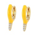 fashion oil drop enamel copper earringspicture18