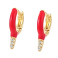 fashion oil drop enamel copper earringspicture19