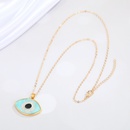 Nihaojewelry creative devil eye clavicle chain necklace Wholesale jewelrypicture6