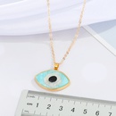 Nihaojewelry creative devil eye clavicle chain necklace Wholesale jewelrypicture7