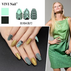 wholesale fashion dragon scale pattern nails patches 24 pieces set nihaojewelry