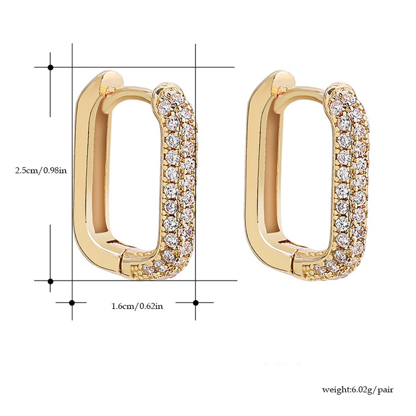 Bijoux Fantaisie Boucles Doreilles | Nihaojewelry Mode Boucles D39oreilles Gomtriques En Mtal Bijoux En Gros - XI36210