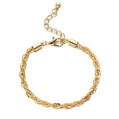 wholesale jewelry simple fashion twist chain bracelet nihaojewelry