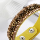 wholesale jewelry retro color splicing inlaid diamond snap button bracelet nihaojewelrypicture10