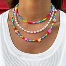Nihaojewelry Grohandel Schmuck Bhmische farbige Perlen weiche Keramik Fruchtperle mehrschichtige Schlsselbeinkettepicture21