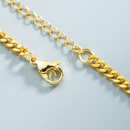 wholesale bijoux collier en forme de coeur zircon plaqu or cuivre Nihaojewelrypicture11