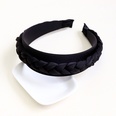 Nihaojewelry Korean style solid color cloth braided widebrimmed headband wholesale jewelrypicture25
