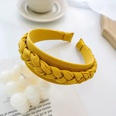Nihaojewelry Korean style solid color cloth braided widebrimmed headband wholesale jewelrypicture26