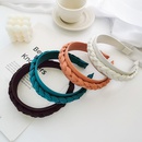 Nihaojewelry Korean style solid color cloth braided widebrimmed headband wholesale jewelrypicture23