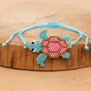 Nihaojewelry wholesale jewelry simple sea turtle Miyuki beads handwoven watermelon childrens braceletpicture24